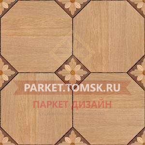 Художественный паркет Модули (мозайка) Дуб Селект, Венге, Орех, Ясень, Мербау